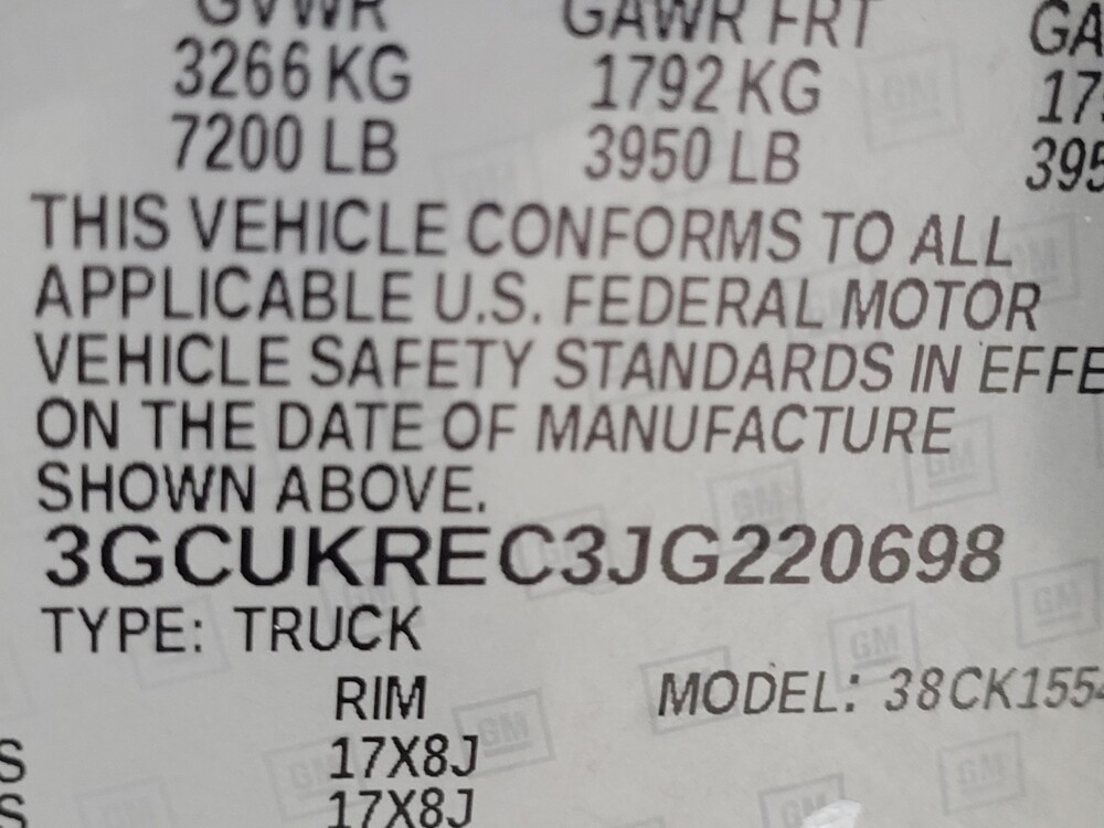 2018 Chevrolet Silverado 1500 in Las Vegas, NV 89104 - 18124367 33