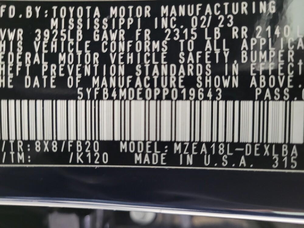 2023 Toyota Corolla in Las Vegas, NV 89102 - 18124368 33