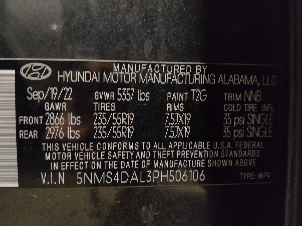 2023 Hyundai Santa Fe in Jacksonville, FL 32210 - 18124371 33