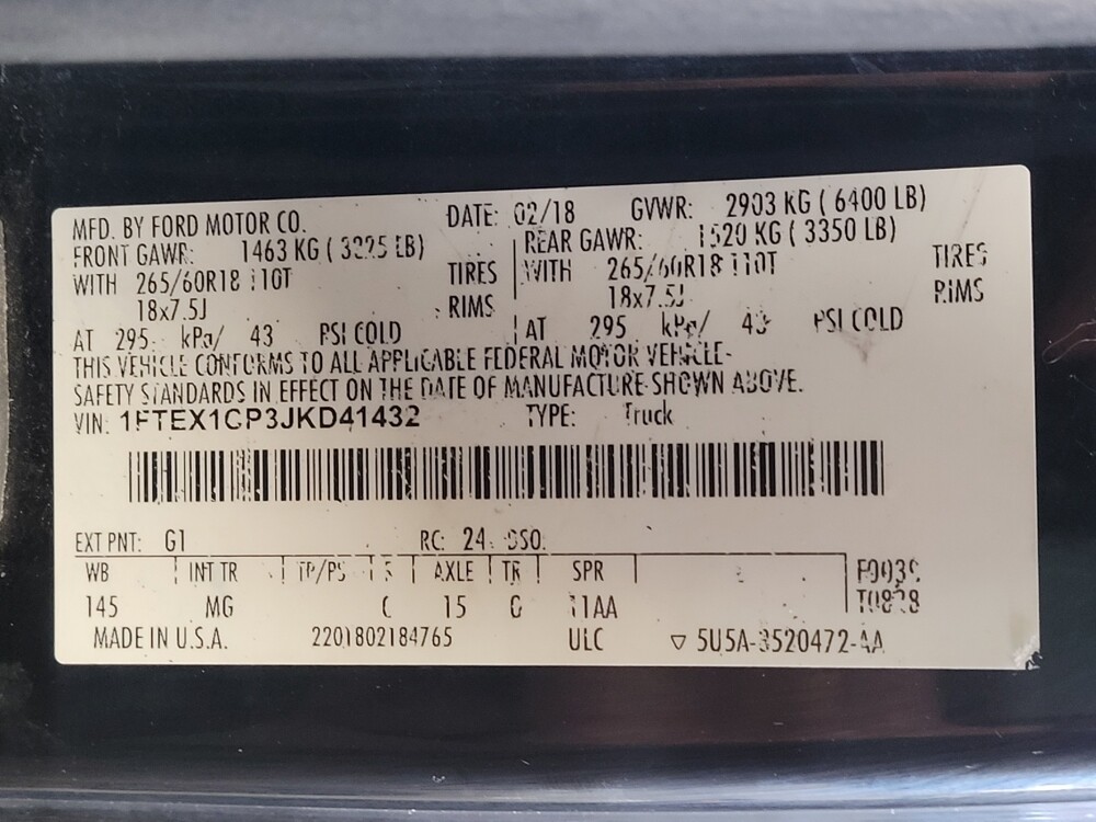 2018 Ford F150 in Kissimmee, FL 34744 - 18124372 33