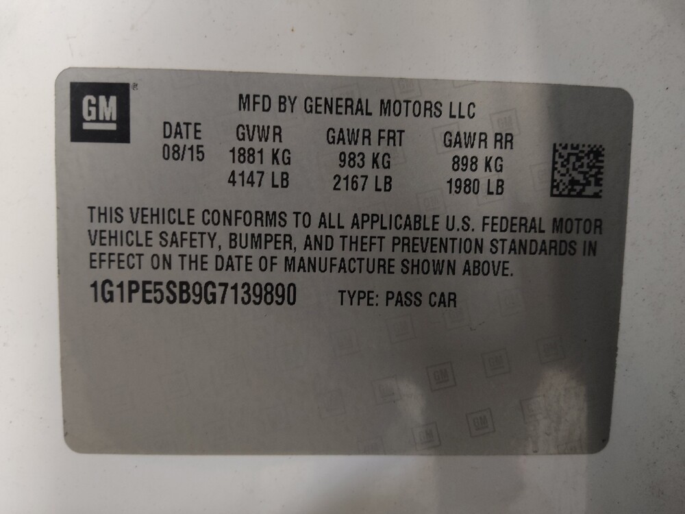 2016 Chevrolet Cruze in Miami, FL 33157 - 18124374 33