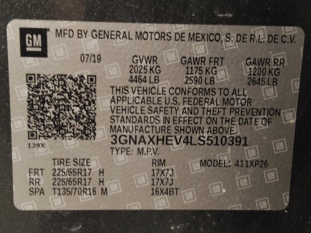 2020 Chevrolet Equinox in Ocala, FL 34471 - 18124380 33