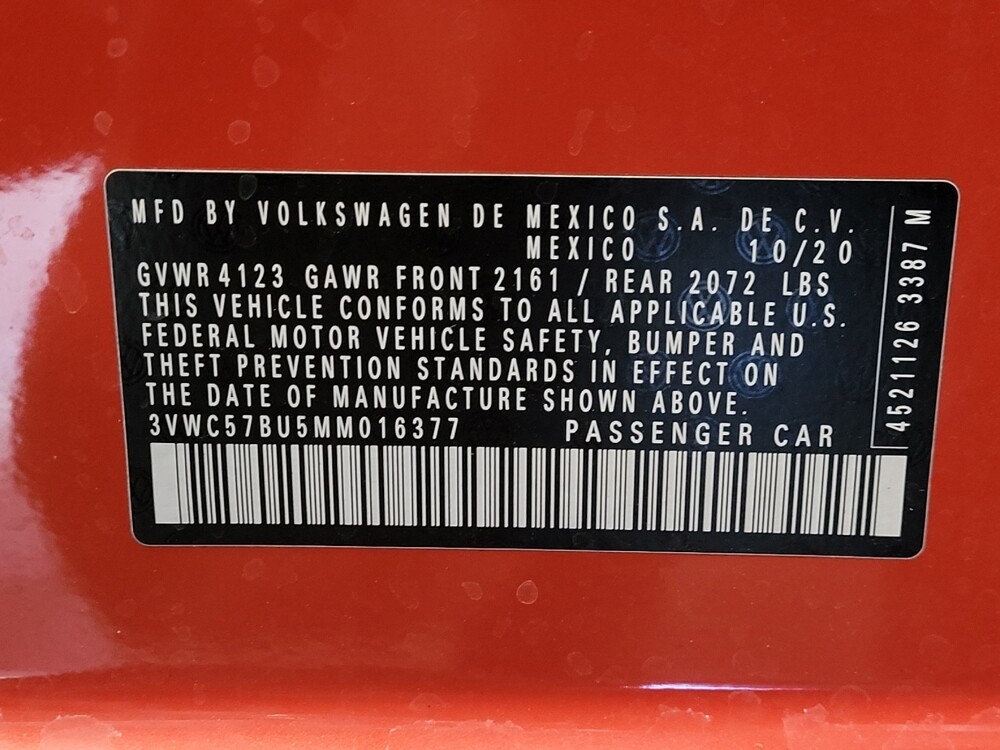 2021 Volkswagen Jetta in Hialeah, FL 33014 - 18124392 33