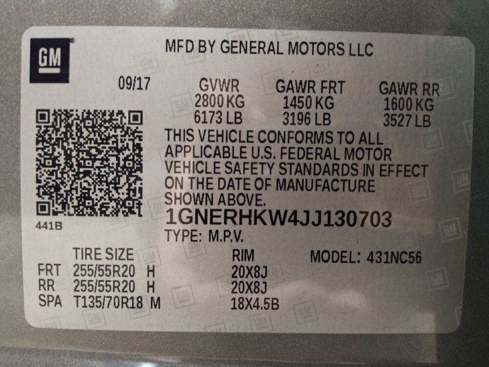 2018 Chevrolet Traverse in Kissimmee, FL 34744 - 18124394 33