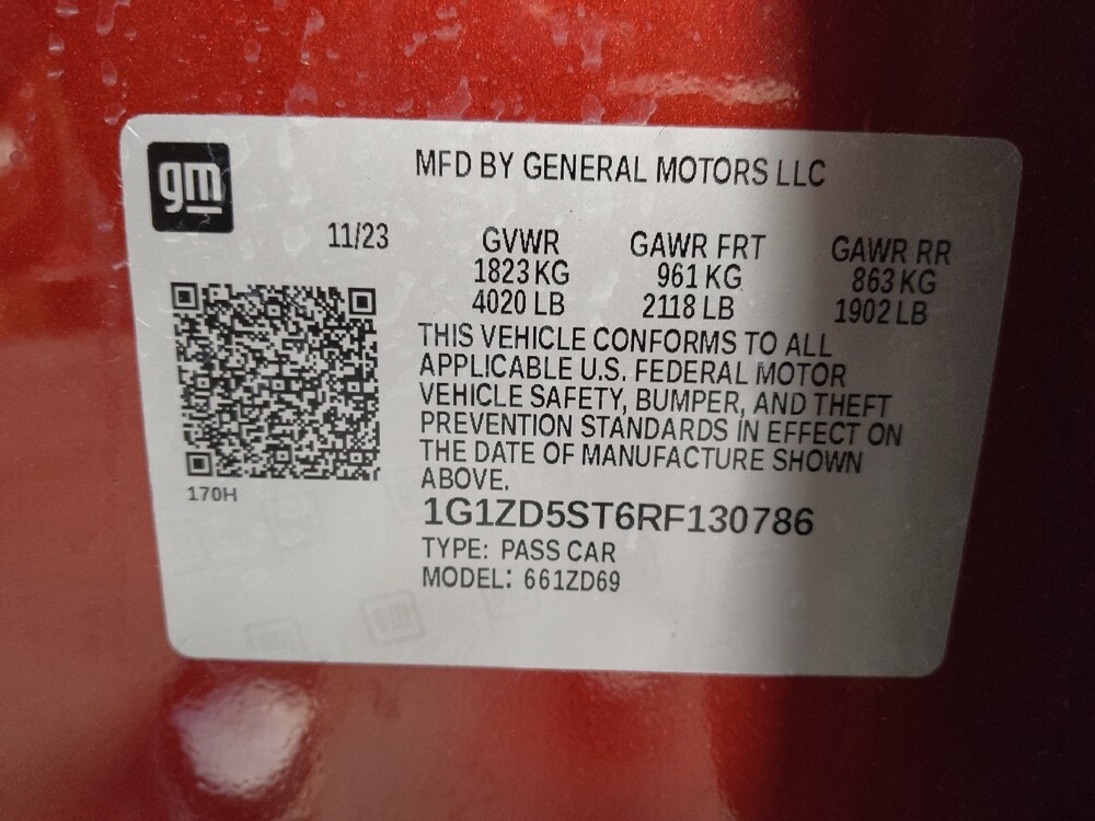 2024 Chevrolet Malibu in Fayetteville, NC 28304 - 18124433 33