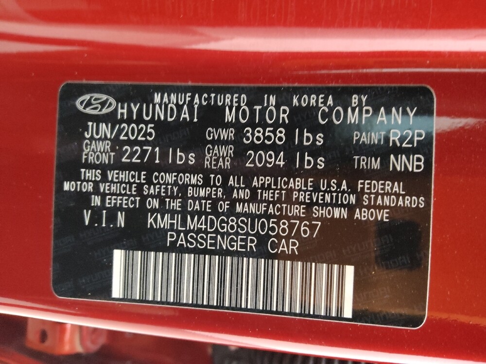 2025 Hyundai Elantra in Colorado Springs, CO 80909 - 18124454 33