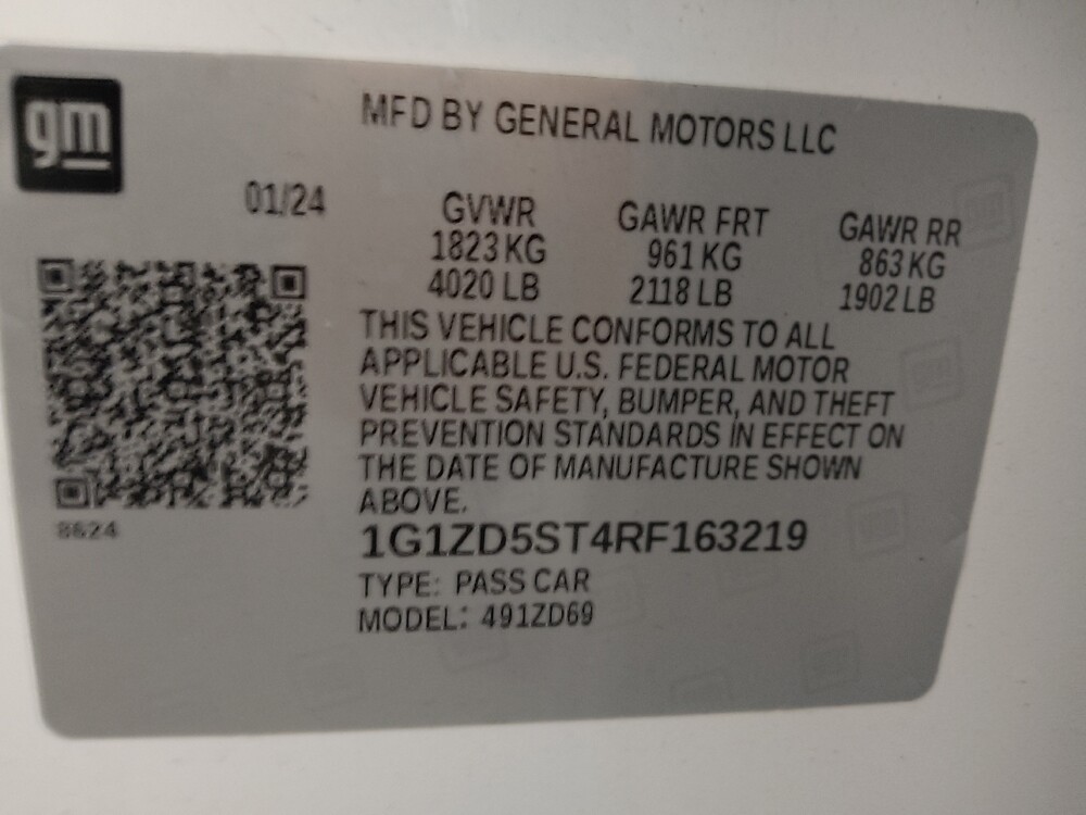 2024 Chevrolet Malibu in Lakewood, CO 80215 - 18124456 33