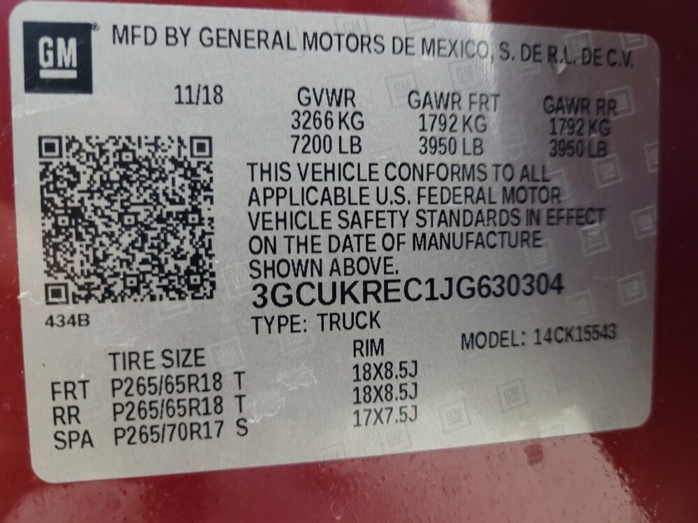 2018 Chevrolet Silverado 1500 in Memphis, TN 38115 - 18124470 33