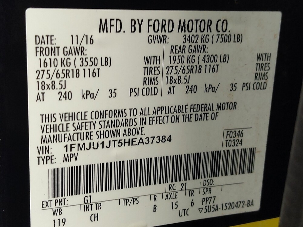 2017 Ford Expedition in Metairie, LA 70006 - 18124483 33