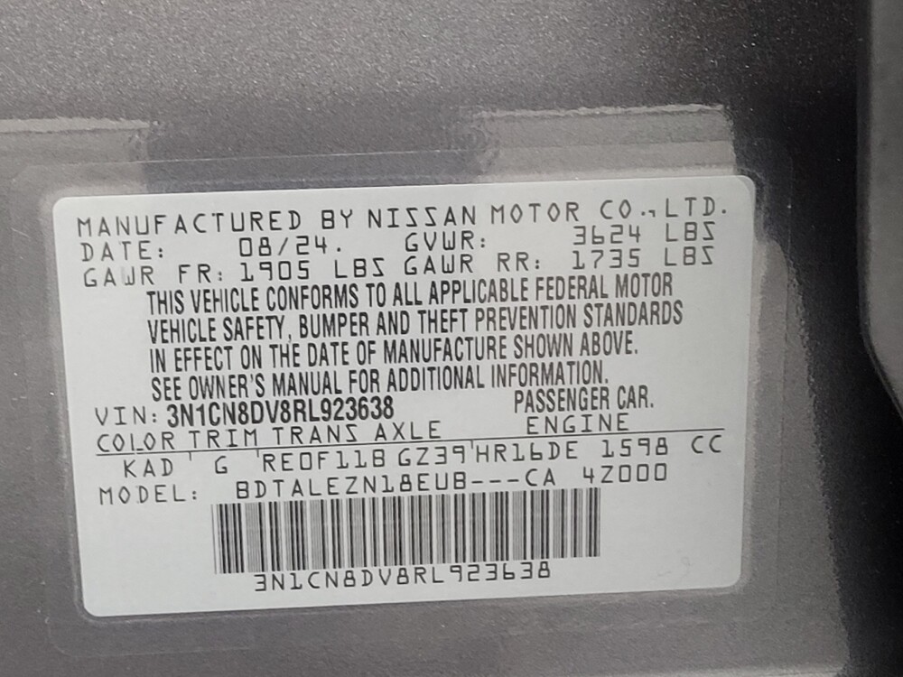 2024 Nissan Versa in Houston, TX 77060 - 18124485 33