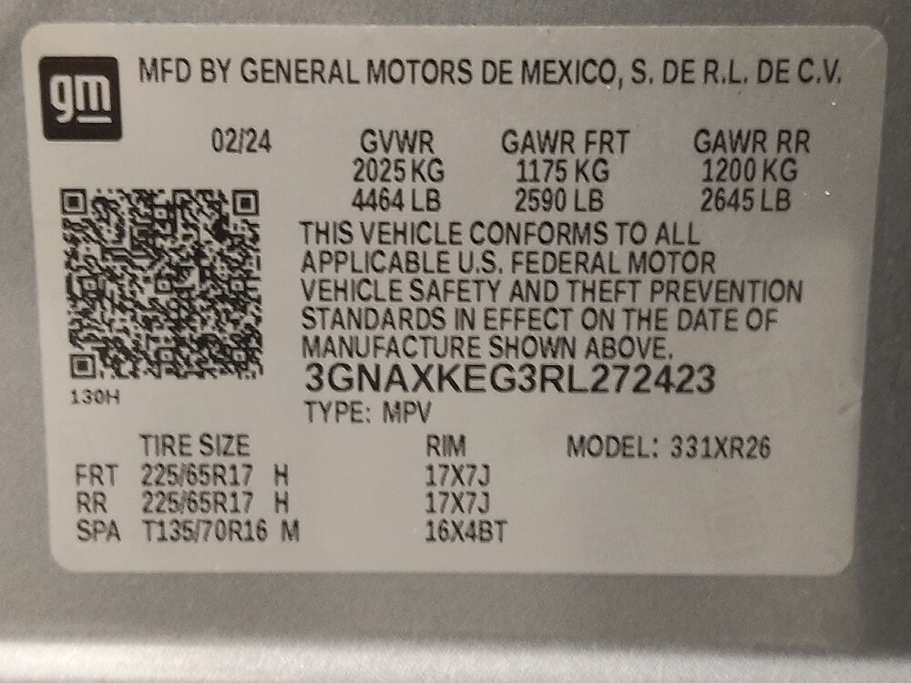 2024 Chevrolet Equinox in Corpus Christi, TX 78412 - 18124491 33