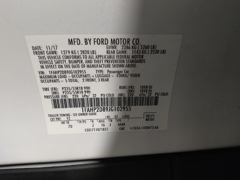 2018 Ford Taurus in Midlothian, IL 60445 - 18124558 33