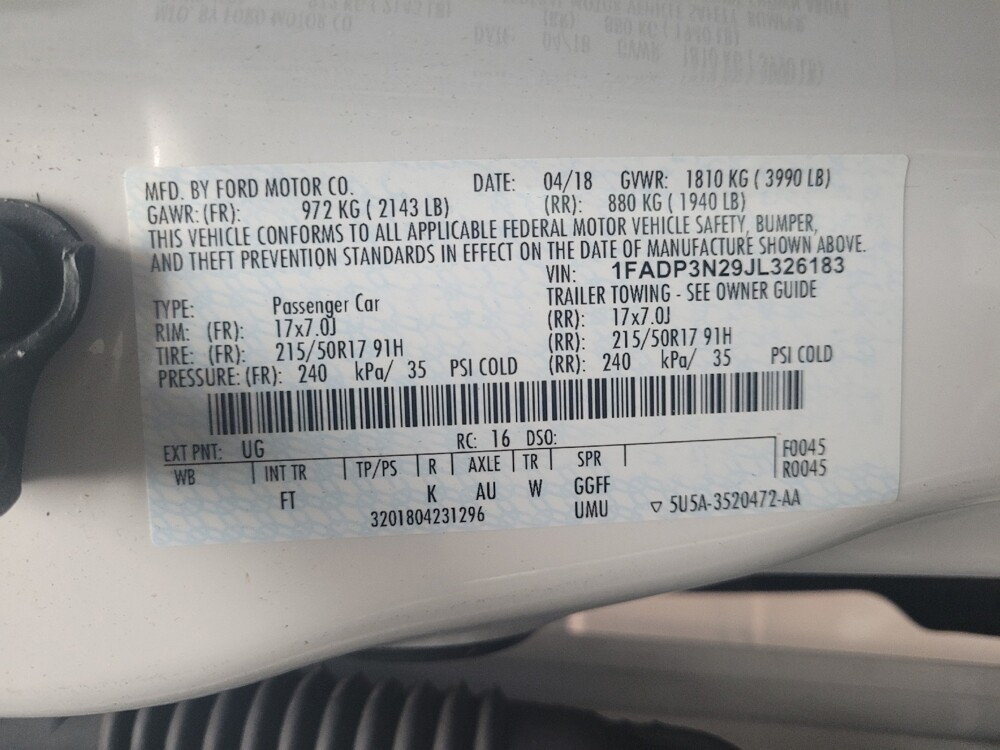 2018 Ford Focus in Grand Rapids, MI 49508 - 18124564 33