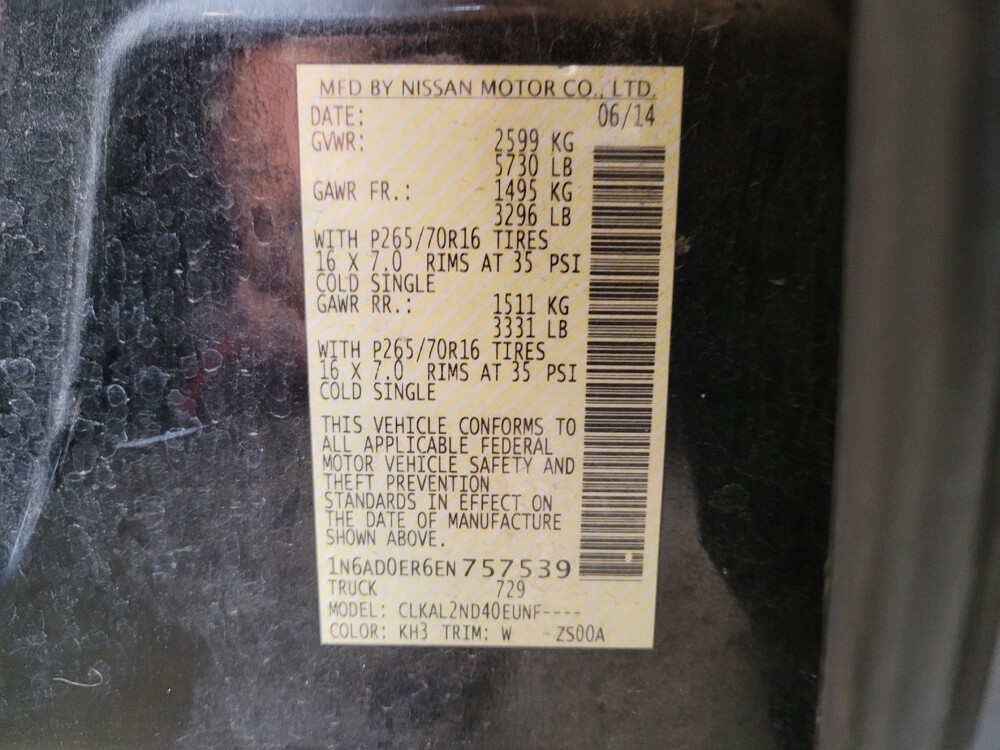 2014 Nissan Frontier in Torrance, CA 90504 - 18124661 33