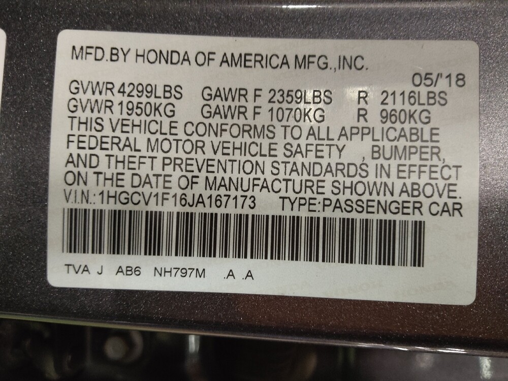 2018 Honda Accord in Plano, TX 75074 - 18124690 33