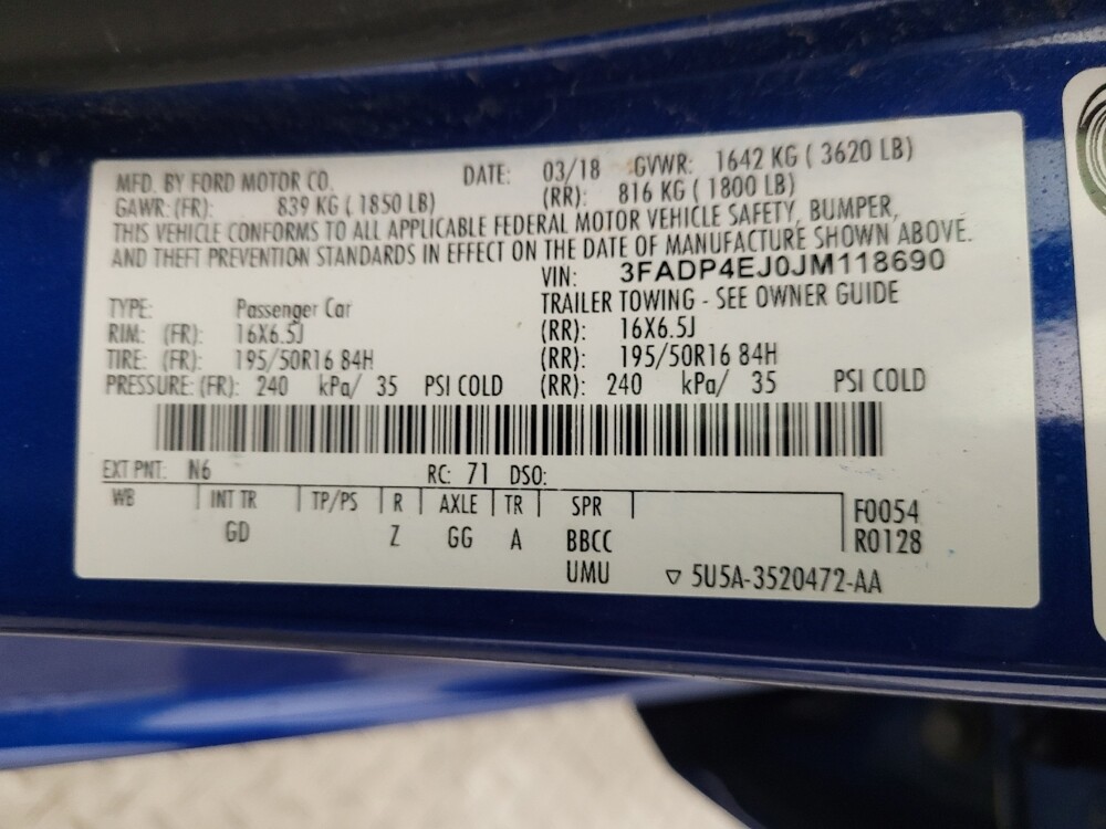 2018 Ford Fiesta in Glendale, AZ 85301 - 18124706 33