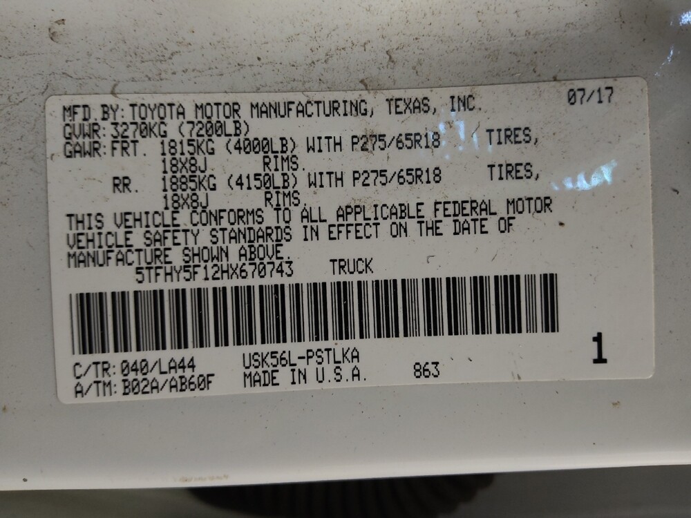 2017 Toyota Tundra in Charleston, SC 29414 - 18124734 33