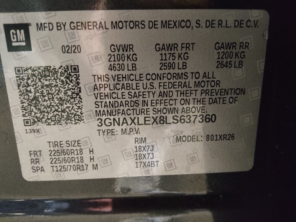 2020 Chevrolet Equinox in Raleigh, NC 27604 - 18124755 33