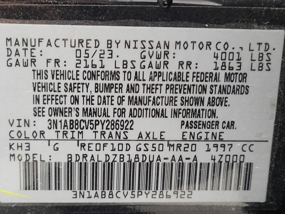 2023 Nissan Sentra in Huntsville, AL 35816 - 18124768 33