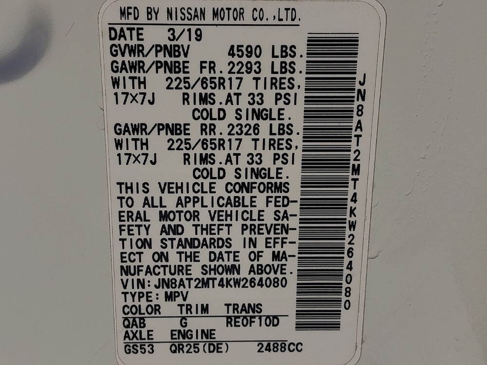 2019 Nissan Rogue in Tyler, TX 75701 - 18124778 33