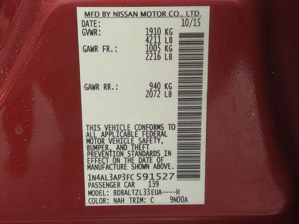 2015 Nissan Altima in Fairfield, OH 45014 - 18124791 33