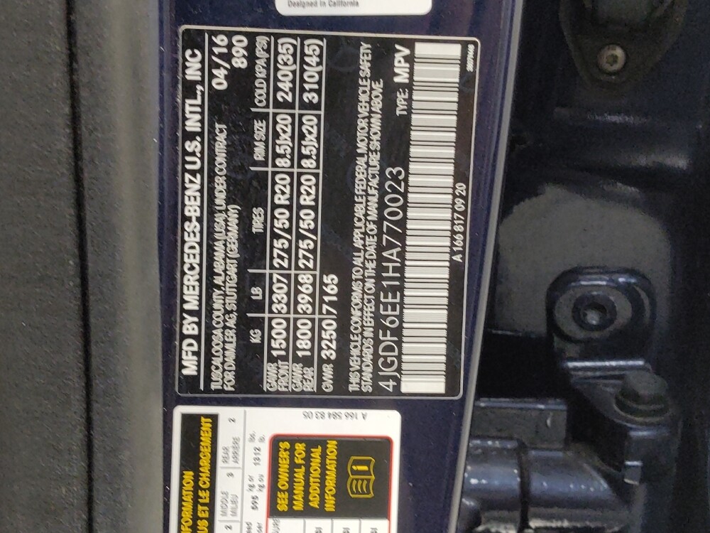 2017 Mercedes-Benz GLS 450 in Fairfield, OH 45014 - 18124795 33