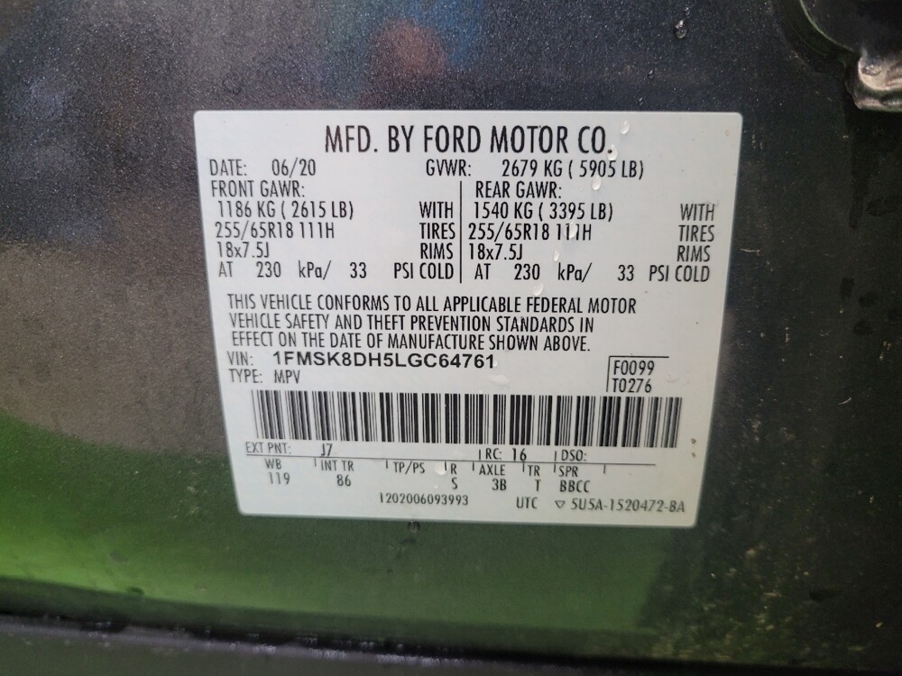 2020 Ford Explorer in Toledo, OH 43617 - 18124806 33