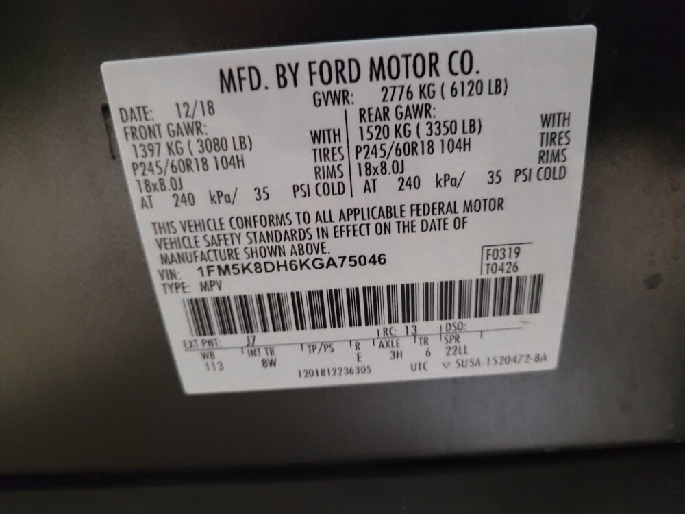 2019 Ford Explorer in Chesapeake, VA 23320 - 18124832 33