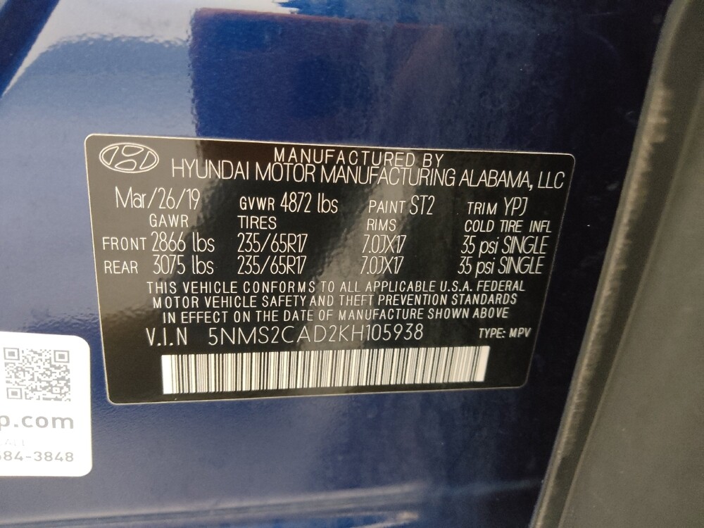 2019 Hyundai Santa Fe in Wichita, KS 67207 - 18124840 33