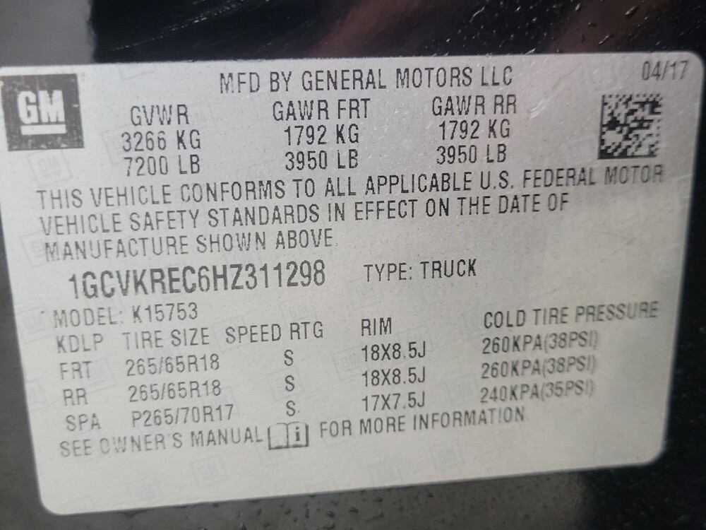 2017 Chevrolet Silverado 1500 in Indianapolis, IN 46222 - 18124855 33