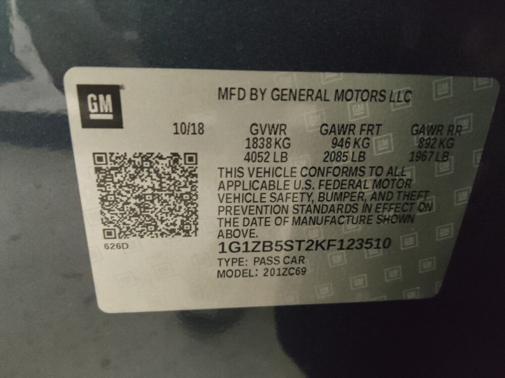 2019 Chevrolet Malibu in Marietta, GA 30062 - 18124859 33