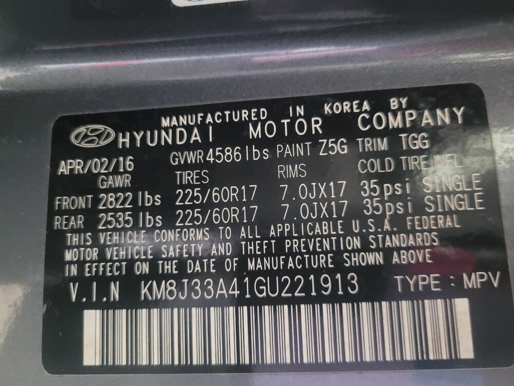 2016 Hyundai Tucson in Marietta, GA 30062 - 18124861 33