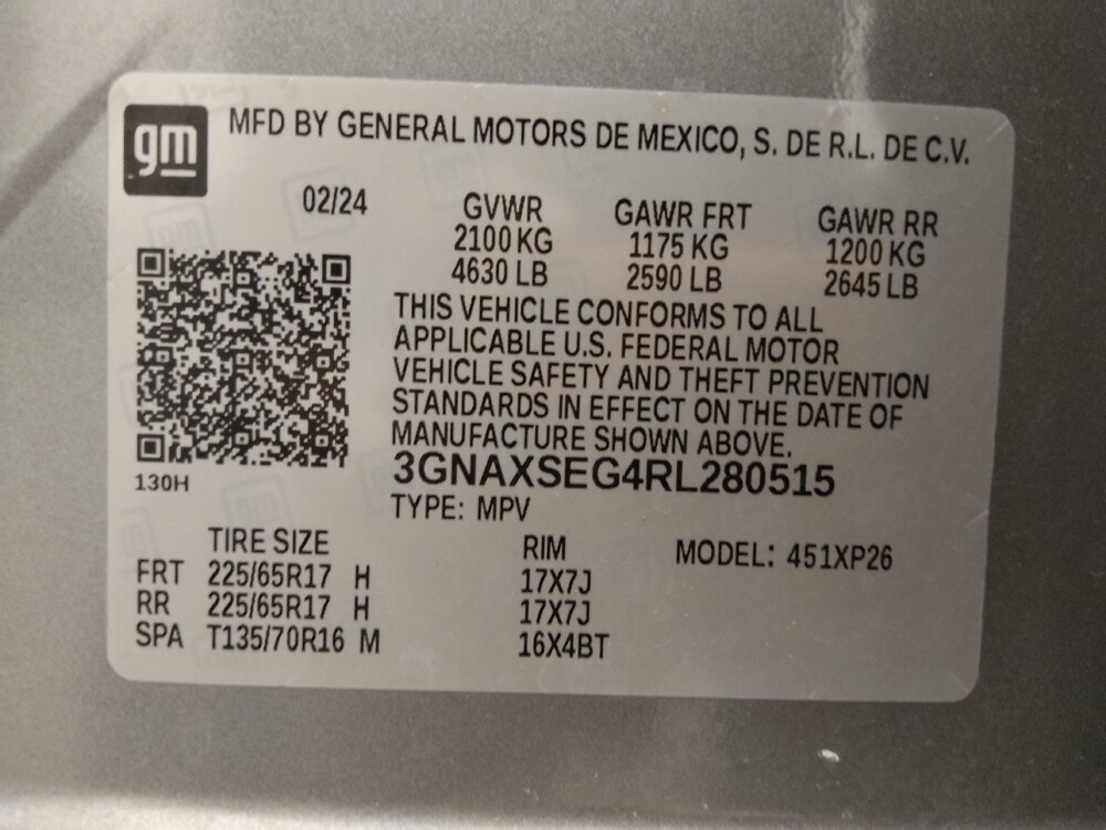 2024 Chevrolet Equinox in Albuquerque, NM 87113 - 18124863 33