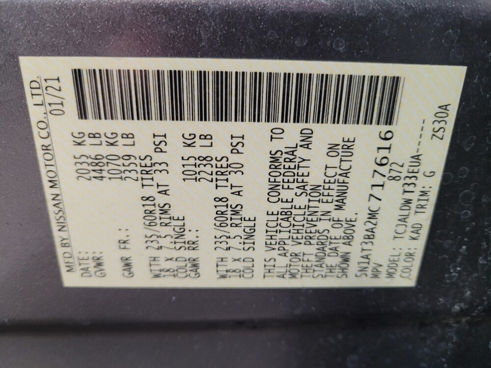 2021 Nissan Rogue in El Cajon, CA 92020 - 18124880 33