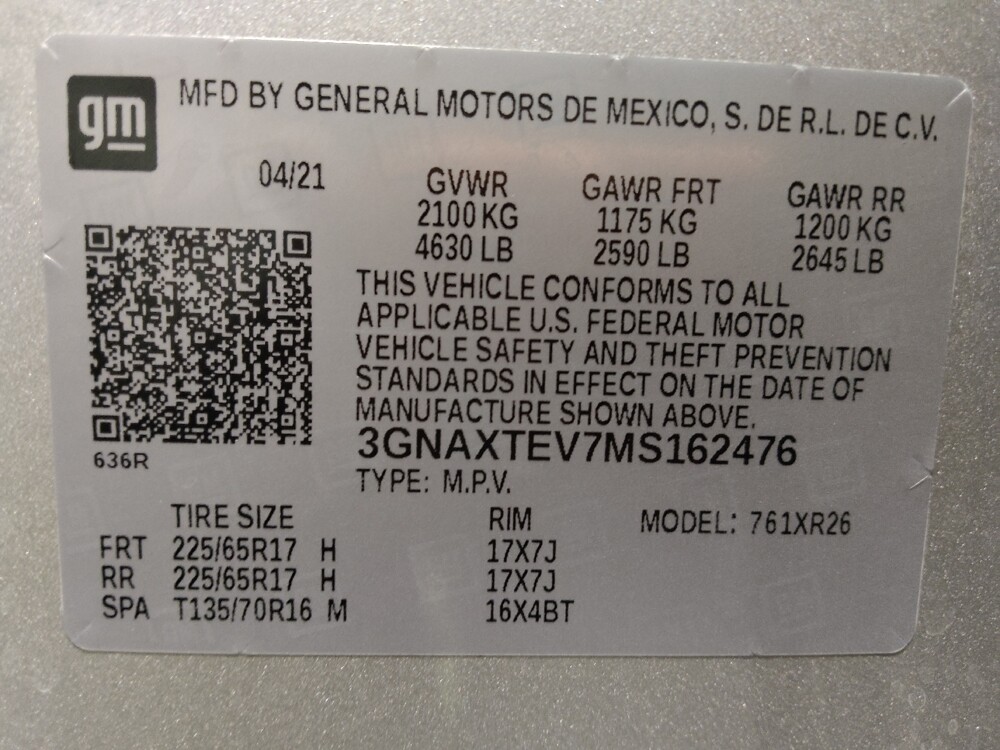 2021 Chevrolet Equinox in Phoenix, AZ 85015 - 18124884 33