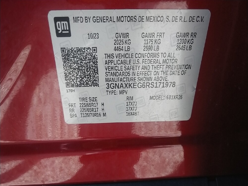 2024 Chevrolet Equinox in Columbus, OH 43228 - 18124901 33