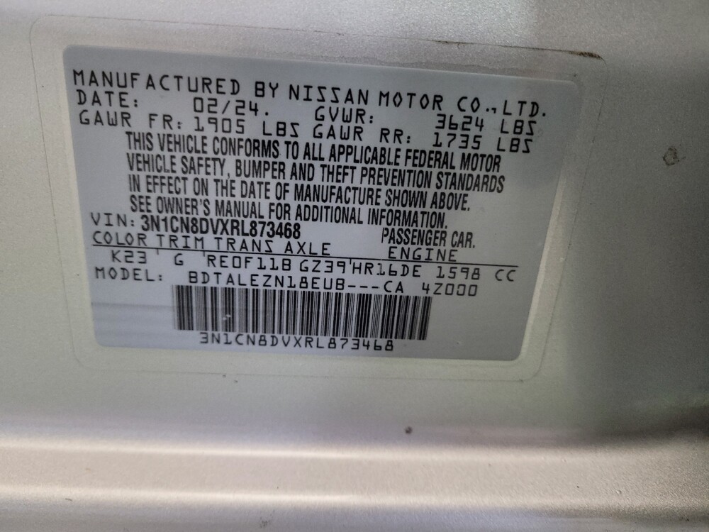 2024 Nissan Versa in Columbus, OH 43228 - 18124904 33