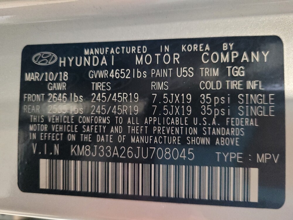 2018 Hyundai Tucson in Sanford, FL 32773 - 18124912 33