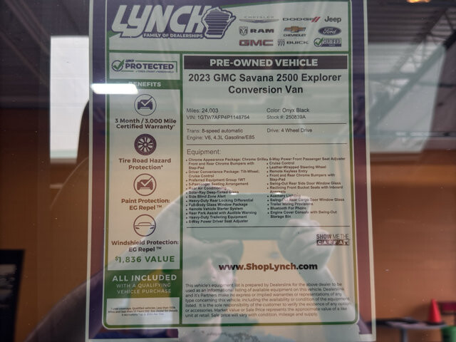 2023 GMC Savana 2500 in Burlington, WI 53105 - 18124945 42