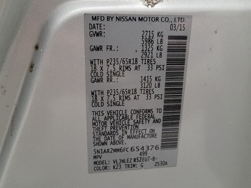 2015 Nissan Pathfinder in Torrance, CA 90504 - 18124976 33