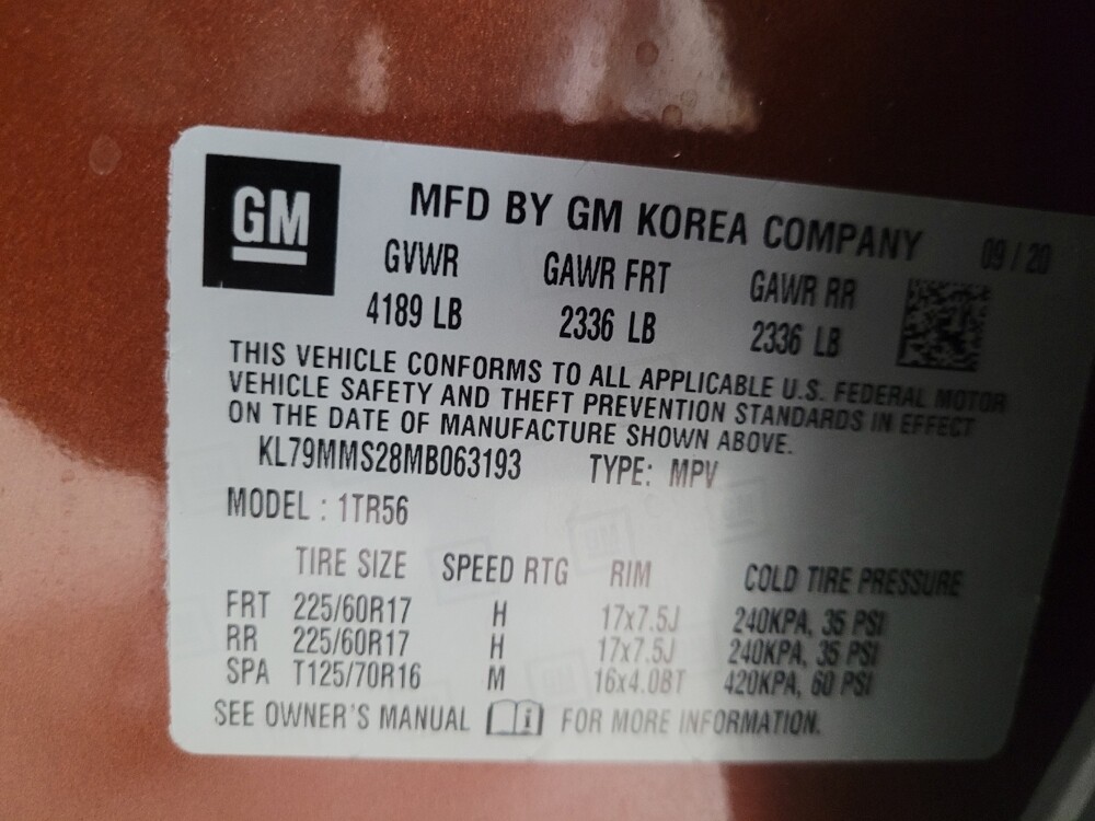 2021 Chevrolet TrailBlazer in Athens, GA 30606 - 18124987 33