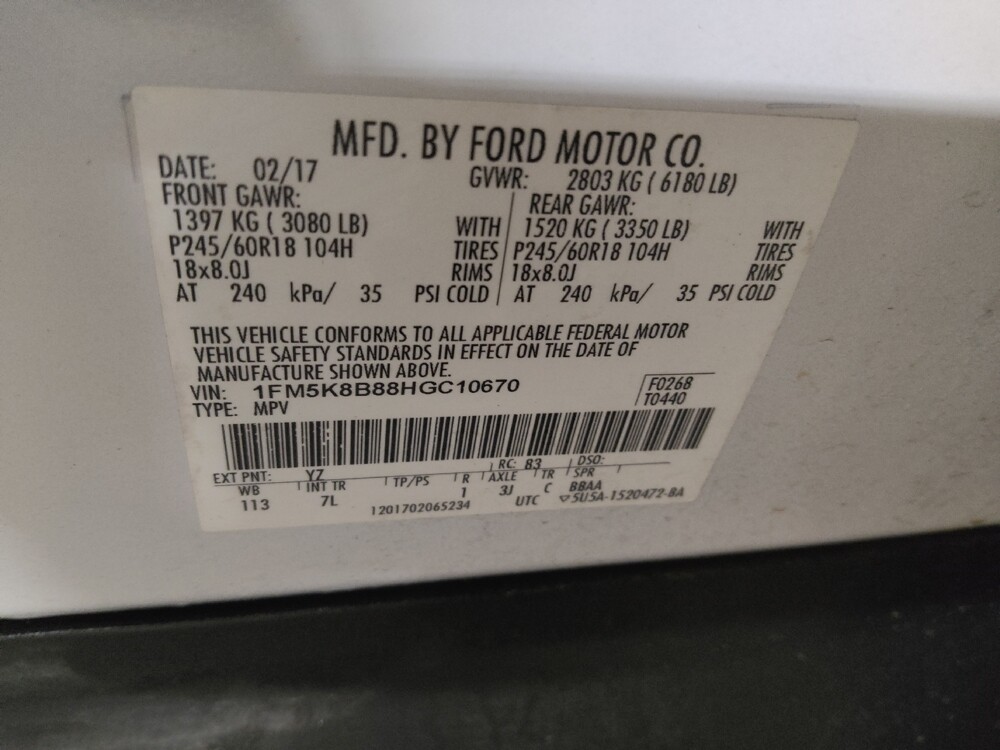 2017 Ford Explorer in Conyers, GA 30094 - 18125015 33