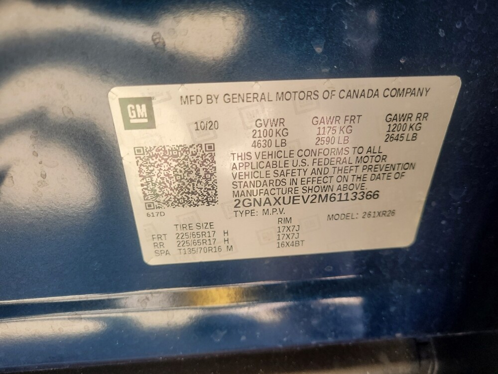 2021 Chevrolet Equinox in Macon, GA 31210 - 18125019 33