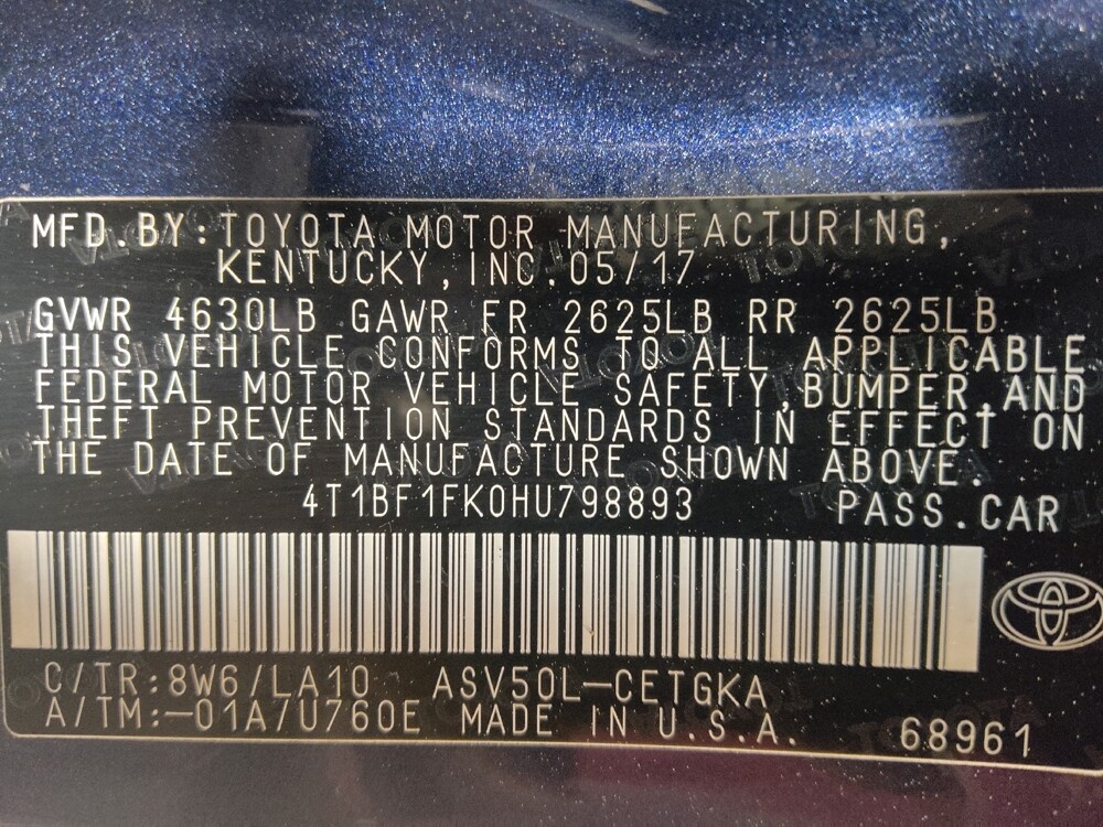 2017 Toyota Camry in Augusta, GA 30907 - 18125044 33