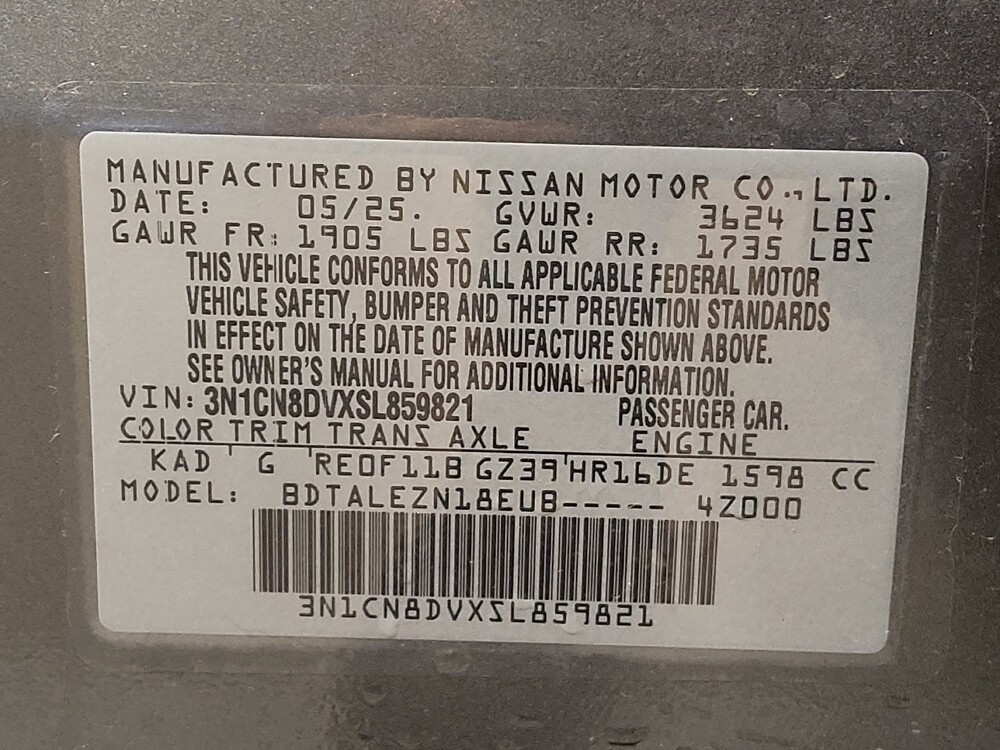 2025 Nissan Versa in Plano, TX 75074 - 18125054 33