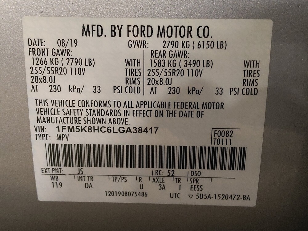 2020 Ford Explorer in El Paso, TX 79907 - 18125057 33