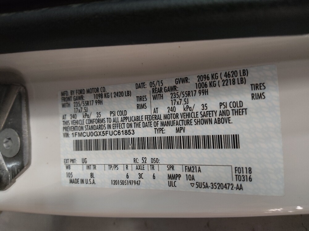 2015 Ford Escape in Lewisville, TX 75067 - 18125063 33