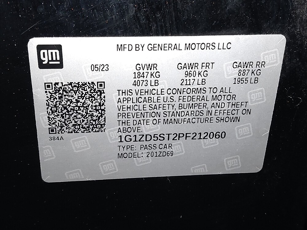 2023 Chevrolet Malibu in El Paso, TX 79907 - 18125065 33