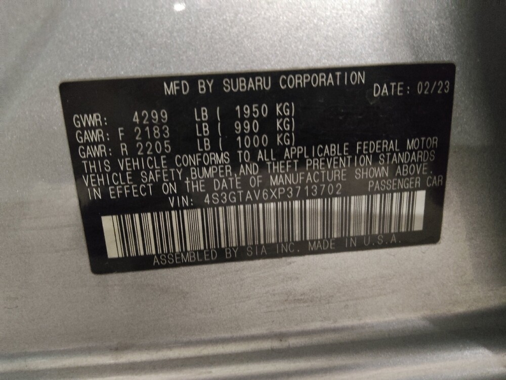 2023 Subaru Impreza in Fort Worth, TX 76116 - 18125081 33