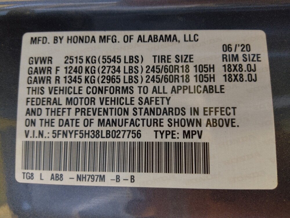 2020 Honda Pilot in Phoenix, AZ 85022 - 18125085 33